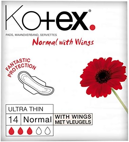 Kotex Ultra Thin Normal Plus Sanitary Towel Pads, 14 in a Pack