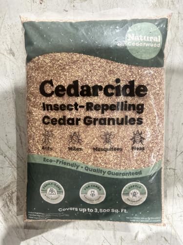 Cedarcide Original Cedar Granules – Cedar Chips for Home & Garden | Repels Ants, Aphids, Spiders
