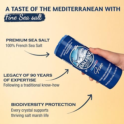 La Baleine · French Fine Sea Salt · 750g - 26.5 Oz (Pack of 2)