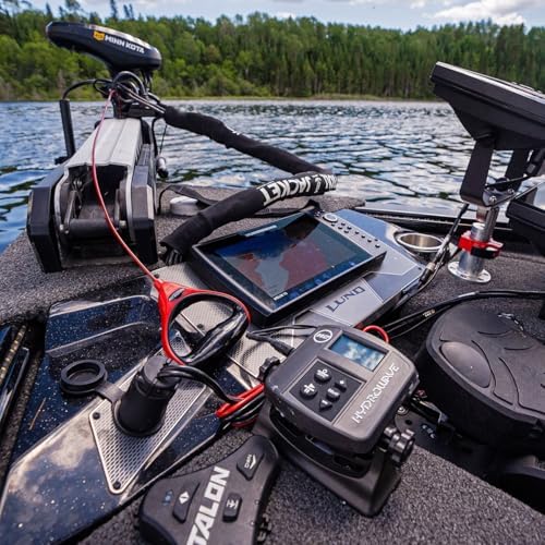 T-H Marine G-Force Heavy-Duty Trolling Motor Replacement Handle, Cushioned Grip, Lift & Release Cord with Nylon Jacketed Stainless Steel Cable - Red