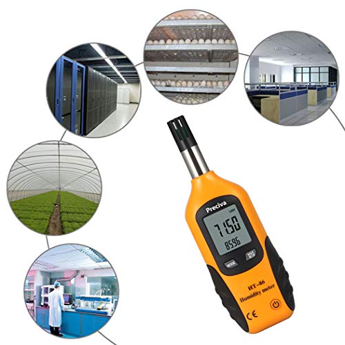 Preciva Digital Psychrometer Thermo-Hygrometer