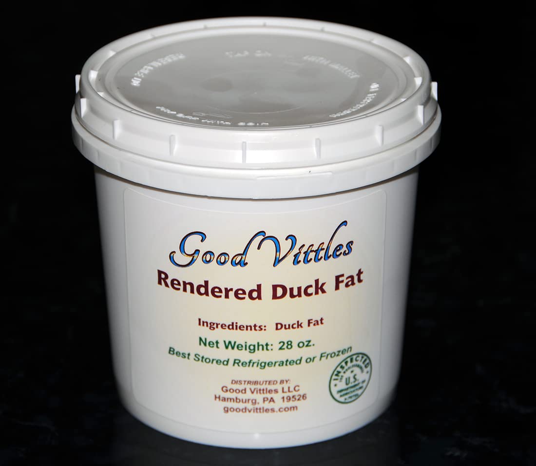 Antibiotic Free Duck Fat - 2 Quarts - 56 Oz.