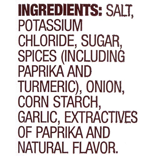 Lawry’s Seasoned Salt, 25% Less Sodium, No MSG Added, Kosher Certified, Staple, Versatile, All-Purpose Seasoning to Shake on Beef, Pork, or Poultry, 8 oz