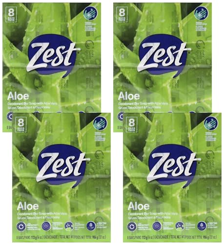 Zest Bar Soap - 8 Bars - Enriched With Cocoa Butter And Shea for Ultra Moisturizing Cleansing - Leaves Your Body Feeling Silky Smooth And Deeply Moisturized | Enriched With Cocoa Butter And Shea, Ultra Moisturizing Cleansing, Leaves Your Body Feeling Sil…