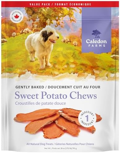 Caledon Farms Sweet Potato Chews for Dogs 9.3 OZ