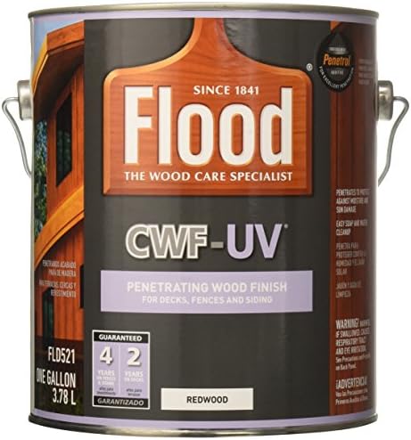 1 gal Flood FLD521 Redwood CWF-UV Exterior Clear Wood Finish