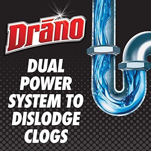 Drano Snake Plus Tool and Gel System, Drain Snake with Drain Clog Remover Gel, Unclogs and Removes Hair and Blockages