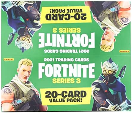 Fortnite Series 3 Trading Cards Fat Pack Box | 12 Packs