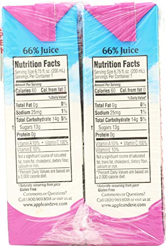 Apple & Eve, 100% Juice Very Berry, 6.75 Fl Oz, 8 Pack