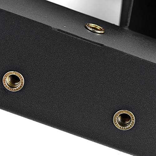 Hoop Drop Step Side Bars Running Boards Matte Black 2009-2019 For Ram 1500 Quad