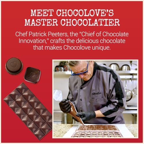 Chocolove Extreme Dark Chocolate Bars | 88% Cocoa | Rich and Intense Flavor | Made with Premium Dark Chocolate | Non-GMO & Gluten-Free, 3.2 oz Bar (12 Pack)