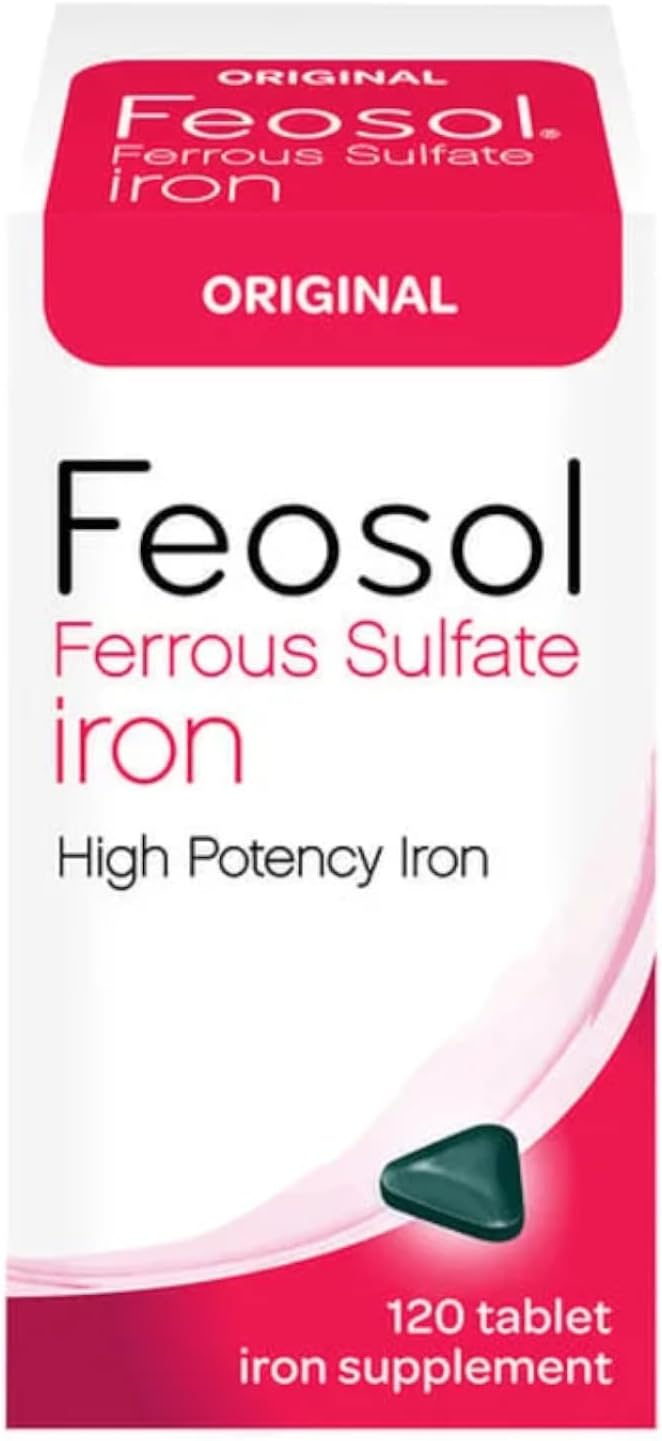 Feosol Original Vitamins, 120 Count (Pack of 2)