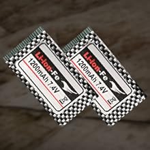 Two rechargeable Batteries