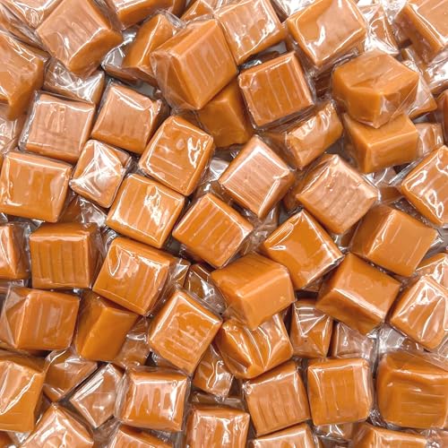 Caramel Candy Individually Wrapped, Caramel Cubes, 2 Lb Bag