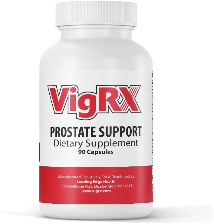 VigRX Prostate Support Supplement for Men - Advanced Saw Palmetto & Herbal Blend - Supports Healthy Urinary Flow