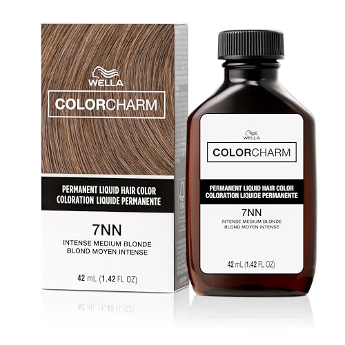WELLA Color Charm Permanent Liquid Hair Color for Gray Coverage, Natural Blonde