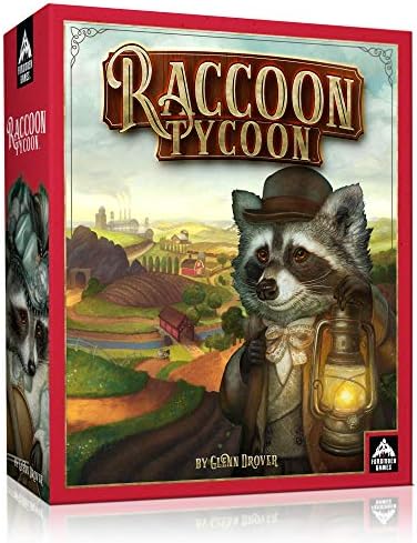 Raccoon Tycoon - Gateway Strategy Board Game for Adults and Family | Fast, Fun