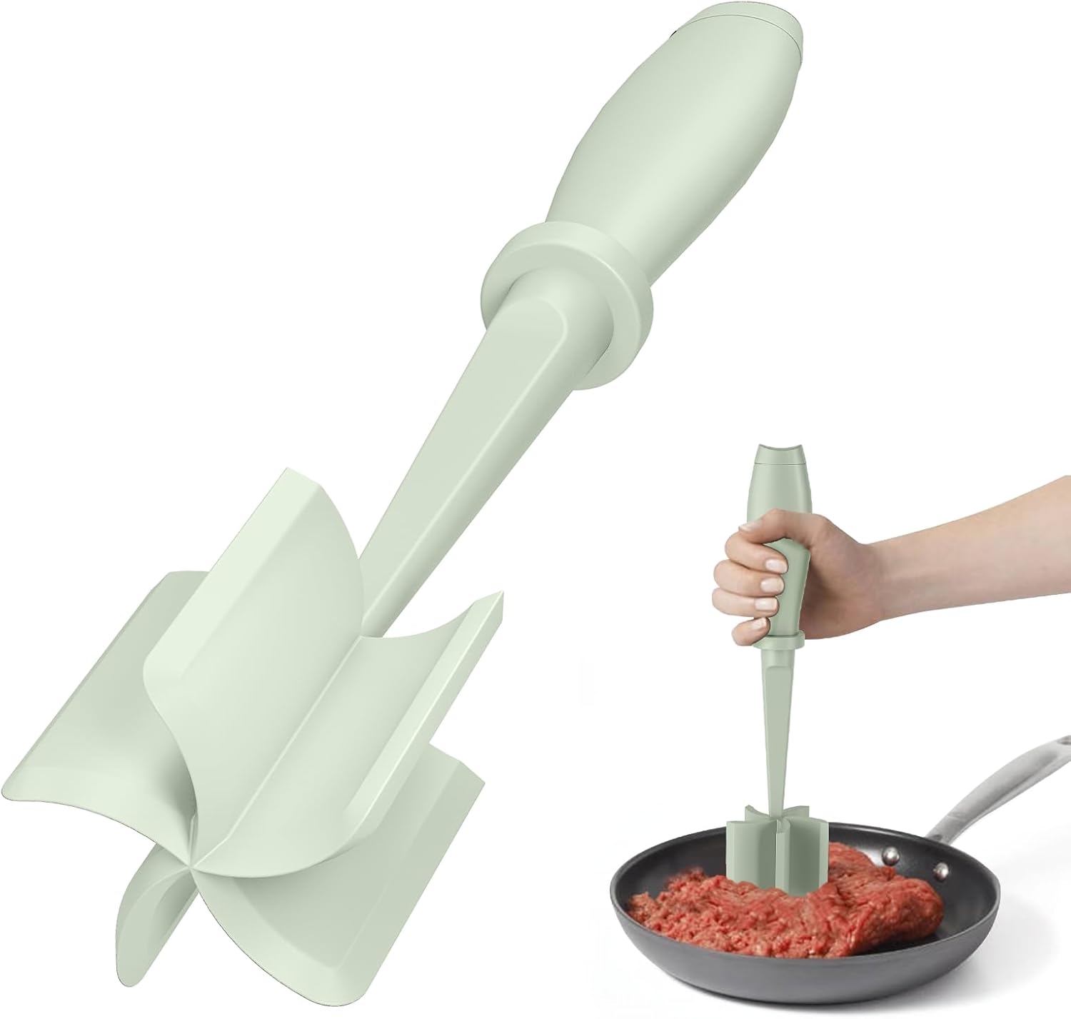 PGYARD Meat Chopper Hamburger Grinder, Kitchen Smasher for Ground Beef