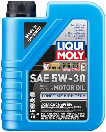 LIQUI MOLY Longtime High Tech SAE 5W-30 | 1 L | Fully synthetic engine oil | SKU: 2038
