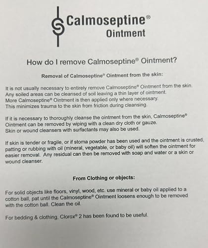 Calmoseptine Ointment Tube, 4 Ounce