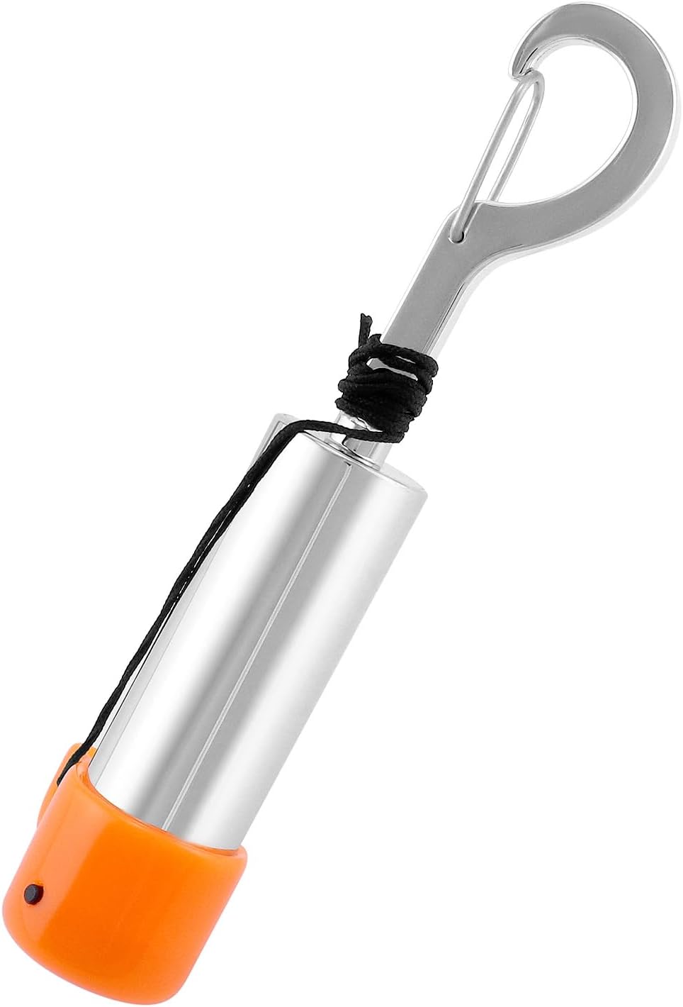 QWORK Scuba Diving Underwater Shaker with Clip, Non-Corrosive Metal Rattle Stick