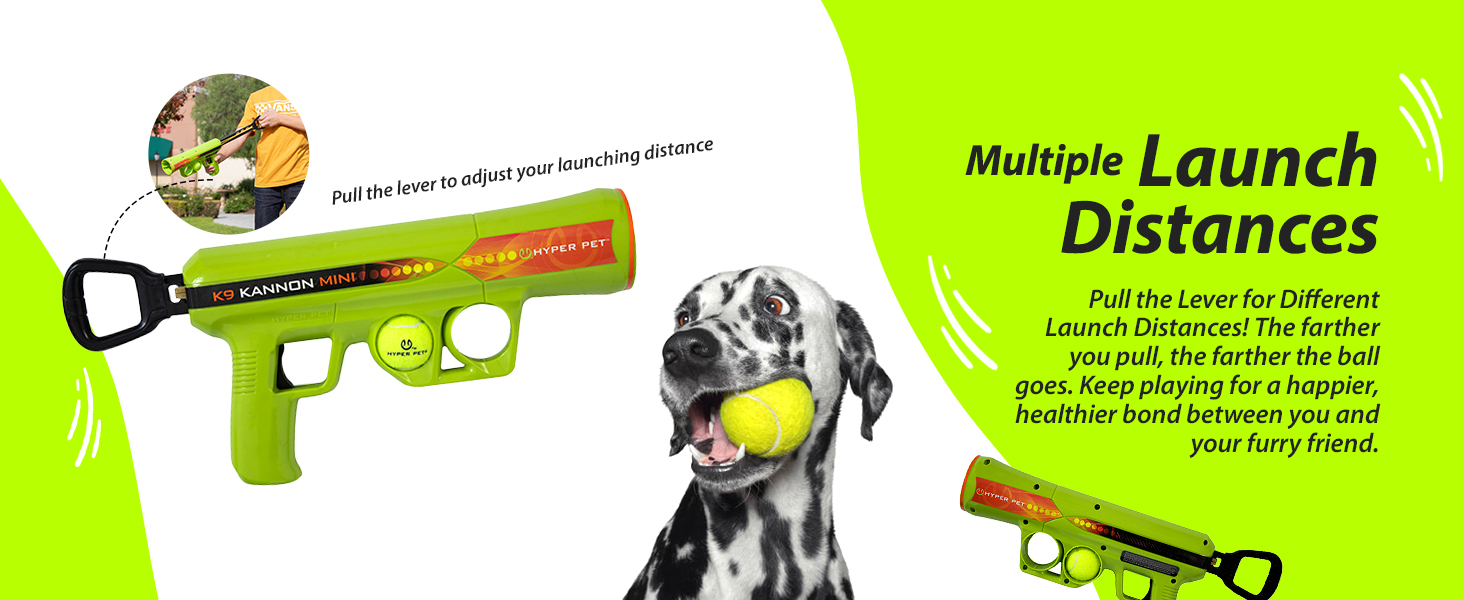 Hyper Pet Mini K9 Kannon Dog Ball Thrower Launcher
