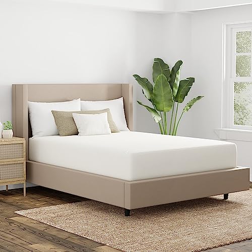 AllerEase Organically Grown Cotton Waterproof Mattress Pad Full