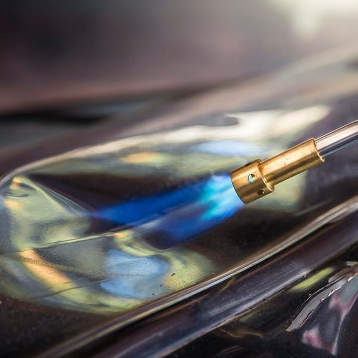 Bernzomatic® DuraCast® Wide Surface Torch - Durable Cast Body Aluminum Construction for Cooking, Heat Shrinking, Metalworking, and Vinyl Wrapping (TS 4500 Torch)