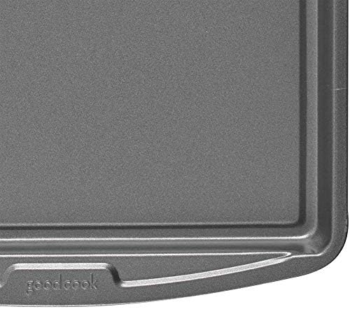 GoodCook Everyday Nonstick Steel Baking Sheet, 17 x 11-Inch, Gray