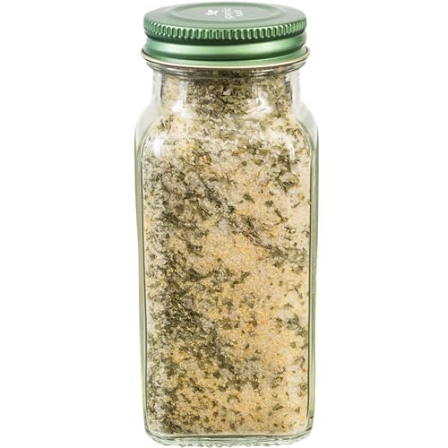 Simply Organic, Garlic Salt Organic, 4.7 Ounce | Perfect Blend of Salt, Garlic and Parsley for any Savory Dish