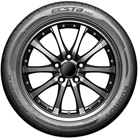 Kumho Ecsta PA31 All-Season Tire - 225/55R16 99V | Passenger Performance All Season Traction 99V Rated Extra Load Radial Construction Black Sidewall