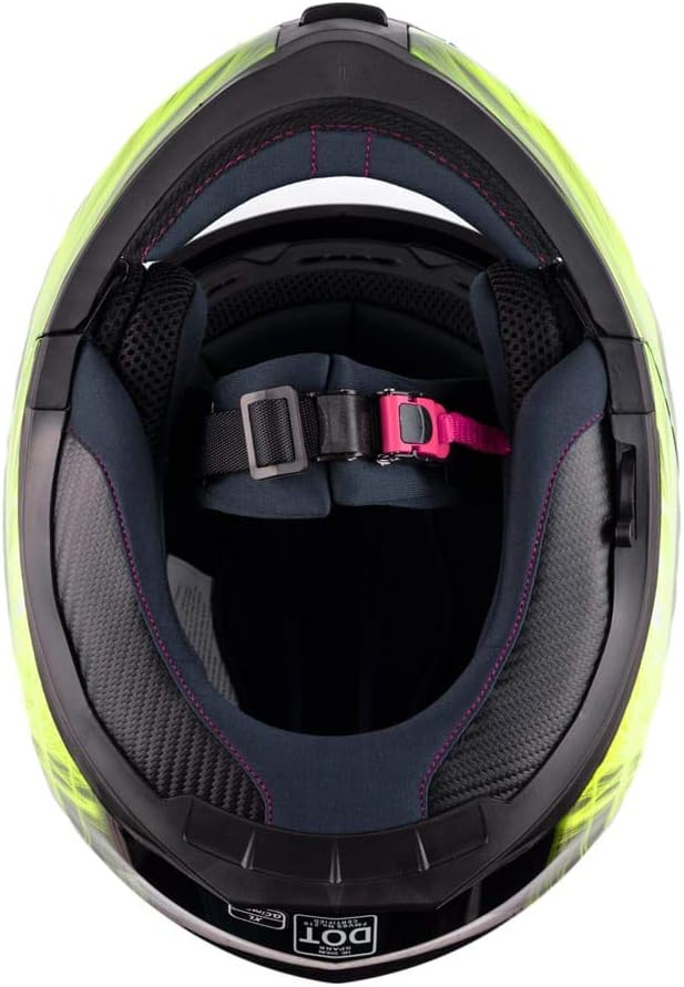 Adult Modular Motorcycle Helmet DOT w/Retractable Sunglass Full Face Flip-up Typhoon TH158