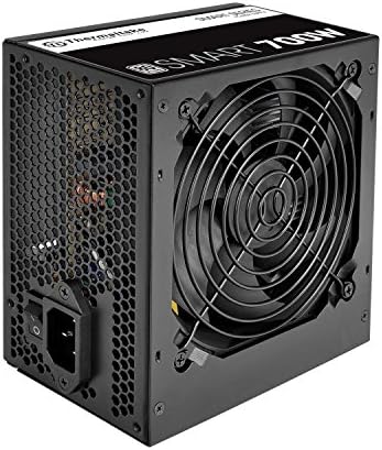 Thermaltake Smart 500W 80+ White Certified PSU, Continuous Power with 120mm Ultra Quiet Cooling Fan, ATX 12V V2.3/EPS 12V Active PFC Power Supply PS-SPD-0500NPCWUS-W