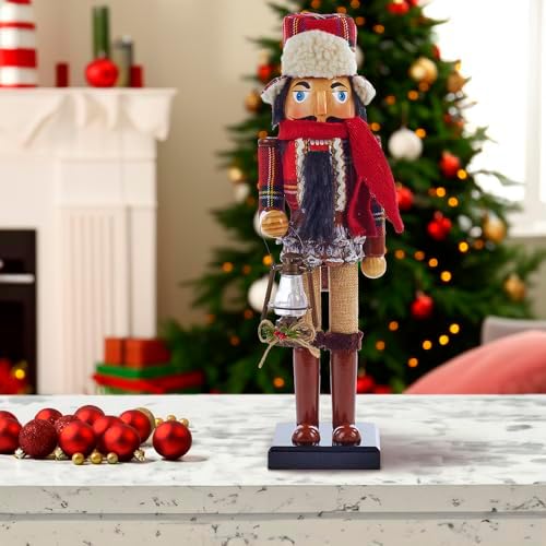Kurt Adler Wooden Woodsman Nutcracker, 15"