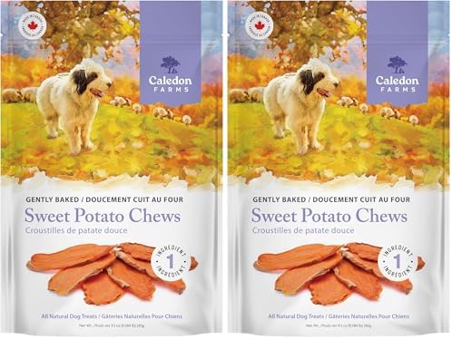 Caledon Farms Sweet Potato Chews for Dogs 9.3 OZ