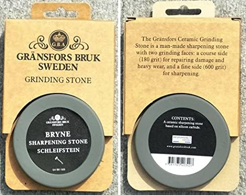 Gransfors Bruk Small Forest Axe (420) with Ceramic Grinding Sharpening Stone (4034) - Bundle (2 Items)