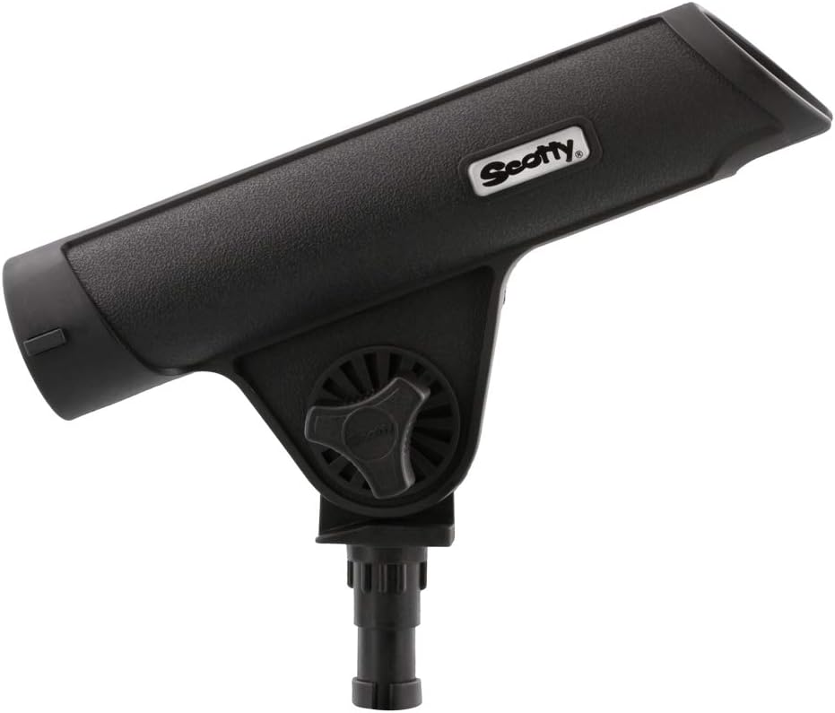 Scotty 349-BK Rodmaster II Rod Holder (No Mount), Black | Durable, Fully Adjustable, 360 Degrees of Rotation