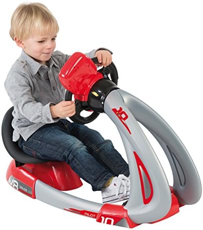 Smoby: V8 Driver, Kids Can Play and Develop Real Life Skills, Features Includes Back Lit Screen, Real Sounds and Mechanical Pedals, for Ages 3 and up