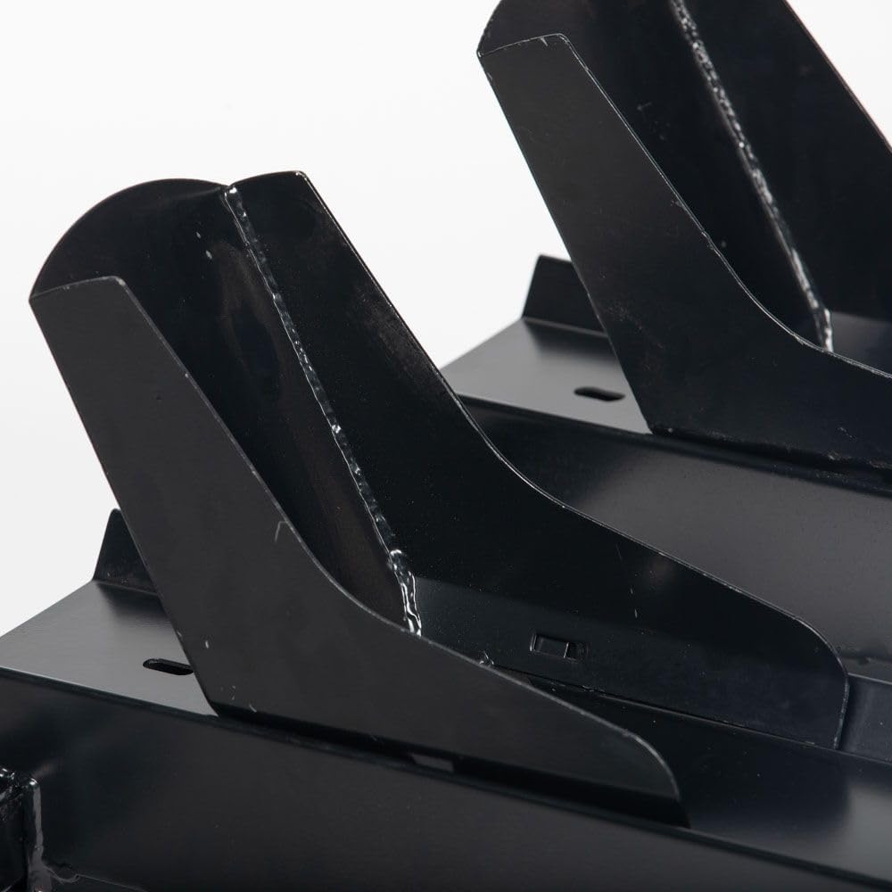 Titan Ramps Dual Motorcycle Carrier with Ramp Extension for 2" Hitch, Fits Motorcycles, Dirt Bikes, Bicycles, and Scooters, 600 Pound Capacity