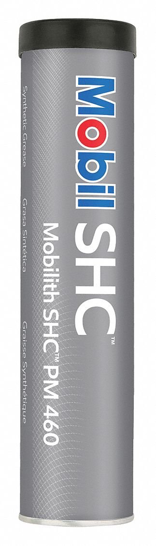 Mobilith SHC PM 460 White Lithium Complex Multipurpose Grease, 13.7 oz, NLGI Grade: 1.5 (1 tube)F