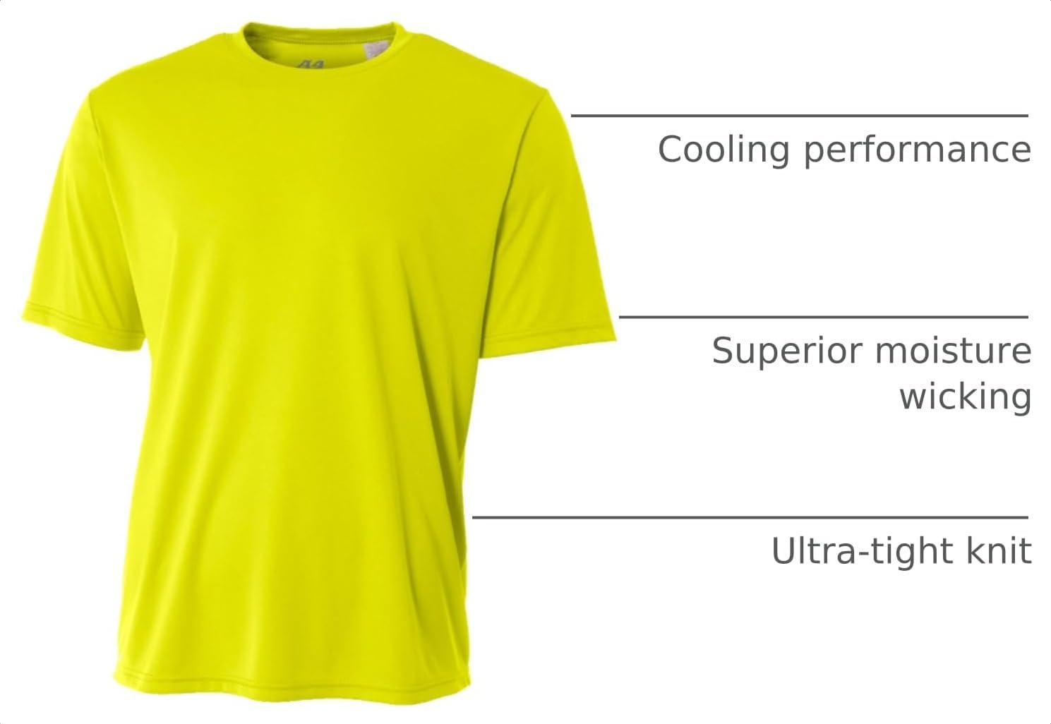 A4 Men's Cooling Performance Crew Short Sleeve Tee