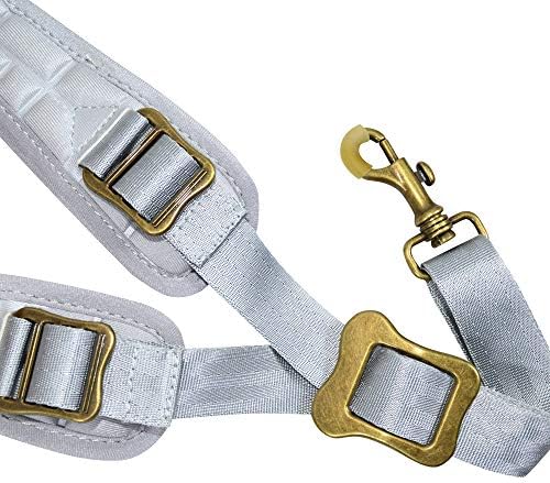 adorence Saxophone Neck Strap with Removable Washable Neck Pad - H04 Black