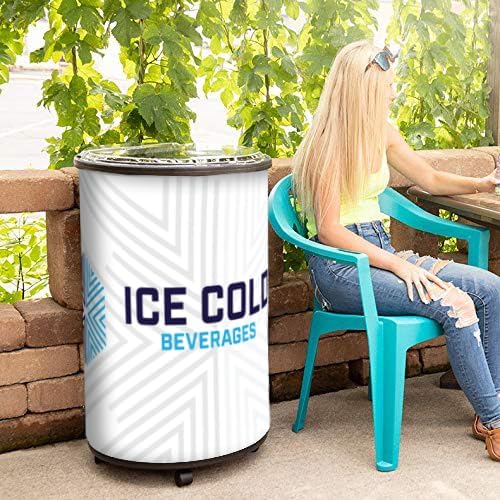 Ice Hawk 72 Quart Cooler with Wheels, Black | Durable Rotomolded Insulated, For Large Gatherings, Work, Patio, Bar, Beverages Party Events, USA Made