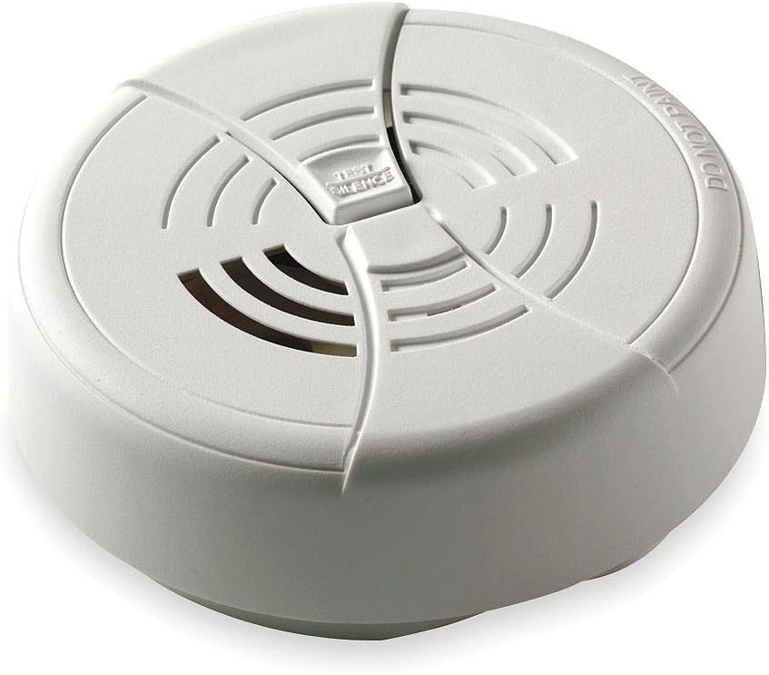 FIRST ALERT BRK FG250B Dual Ionization Smoke Alarm with 9-Volt Battery, 1", White