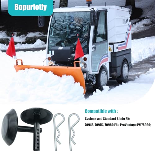 69212 Quick Release Skid Shoes for Warn 50in Heavy-Duty Plow Skid Feet -(2 Pack)