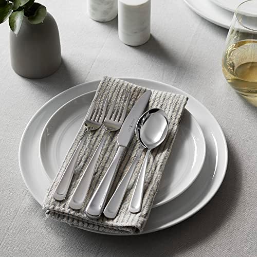 Henckels Silvano 45-Pc Flatware Set, 18/10 Stainless Steel