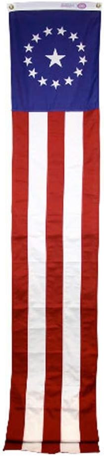 Annin Flagmakers Circular Star Pulldown American Flag - 96 Inch (482920) | 100% Made in USA