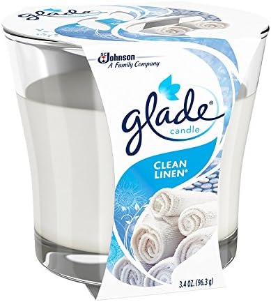 Glade Candle Jar, Air Freshener, Apple Cinnamon, 3.4 Oz