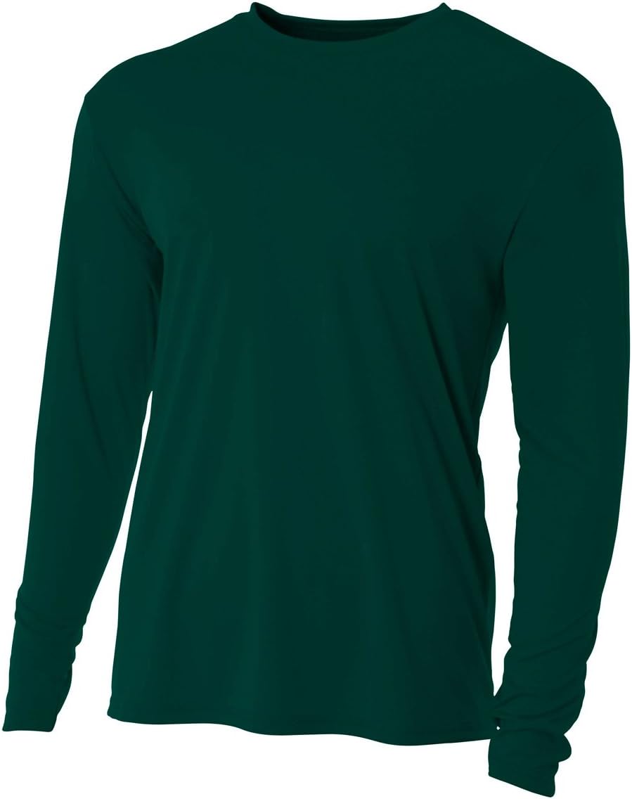 A4 Men's Cooling Performance Crew Long Sleeve Tee