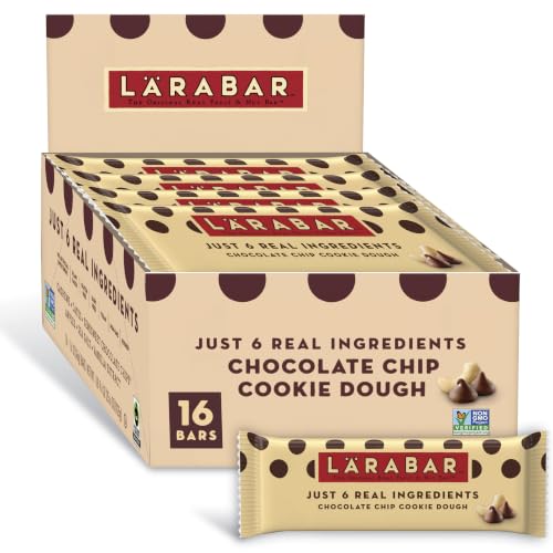 Larabar Chocolate Chip Cookie Dough, Fruit & Nut Bars, 18 ct, 28.8 oz